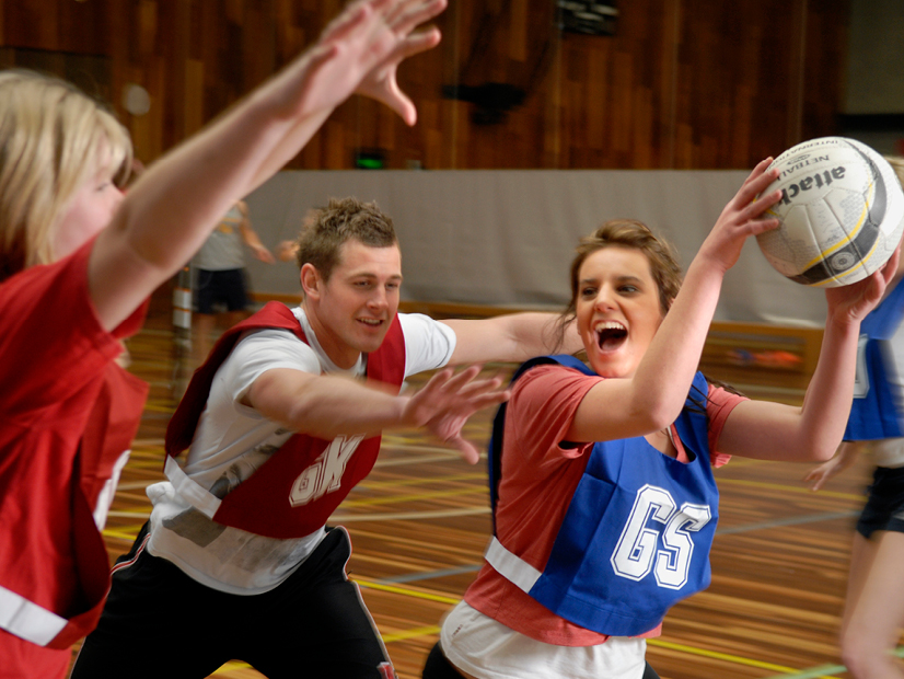 Mixed netball Boroondara Sports Complex